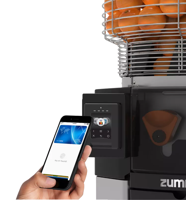 Presse-agrumes professionnels avec système cashless