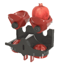 Photo of the detail of Z14 Nature Professional juicers in color  suitable for foodservice