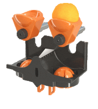 Photo of the detail of Z06 Nature Professional juicers in color  suitable for foodservice