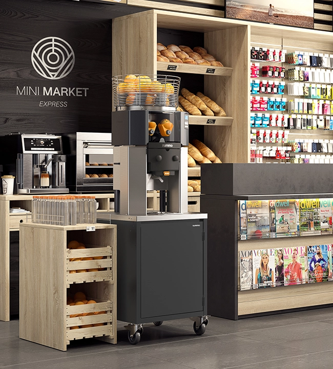 Foto de Z14 Cabinet Exprimidores en color  adecuado para hosteleria, retail, oficinas, colectivos