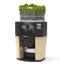 Photo of the detail of Z14 Professional juicers in color  suitable for hosteleria
